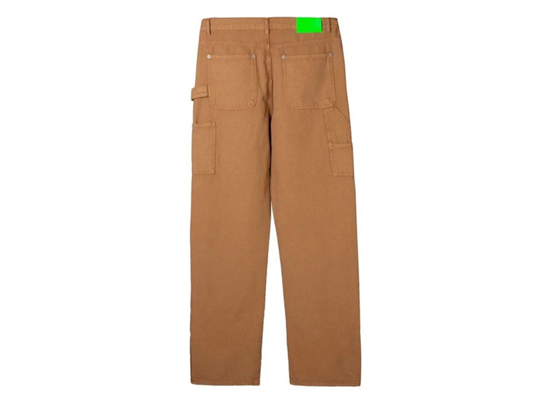 Garment Workshop Berlin Pop-Up Double-Knee Carpenter Jeans Washed Beige