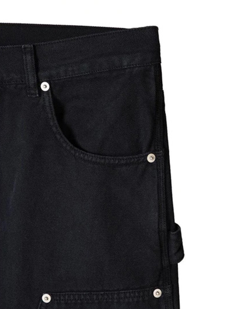 Garment Workshop Berlin Pop-Up Double-Knee Carpenter Jeans Washed Black