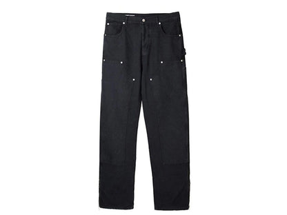 Garment Workshop Berlin Pop-Up Double-Knee Carpenter Jeans Washed Black