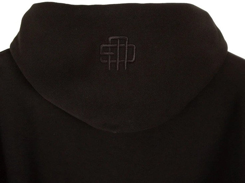Garment Workshop Pop-Up Double Layer Hoodie Chaos Black