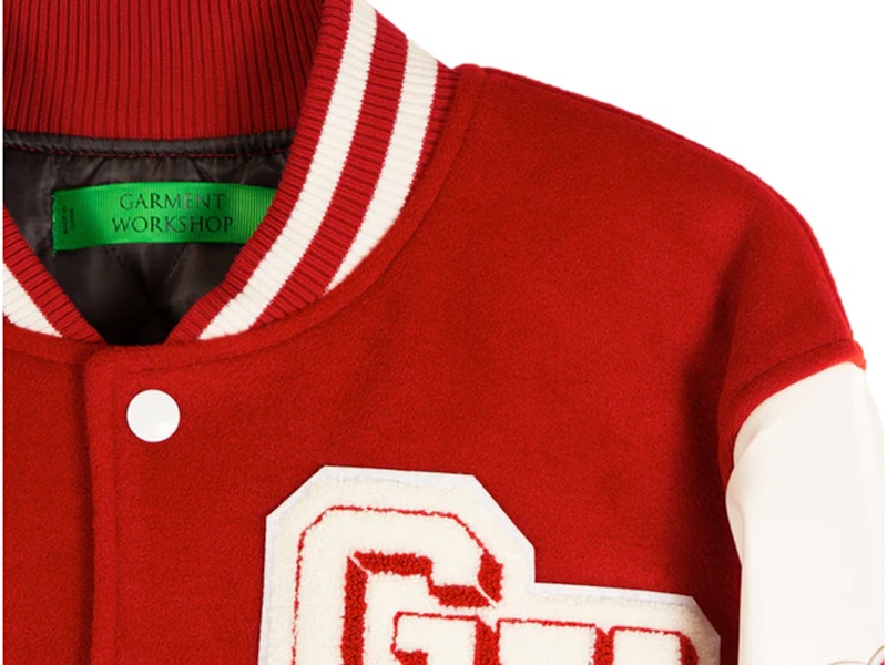 Garment Workshop Berlin Pop-Up Fate/Karma College Jacket Fire Red