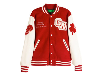 Garment Workshop Berlin Pop-Up Fate/Karma College Jacket Fire Red