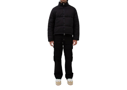 Garment Workshop Chaos Black Boxy Puffer Jacket Chaos Black