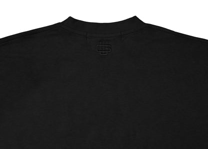 Garment Workshop Classic Boxy Fit Cotton Tee Chaos Black