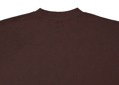 Garment Workshop Classic Boxy Fit Cotton Tee Mocha Brown