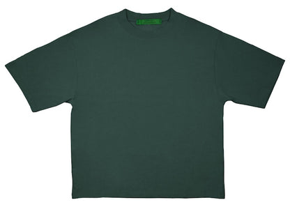 Garment Workshop Classic Boxy Fit Cotton Tee Pine Green