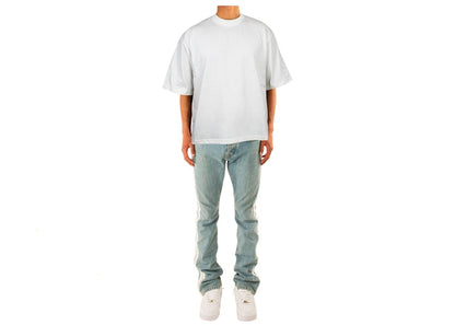 Garment Workshop Classic Boxy Fit Cotton Tee Powder White