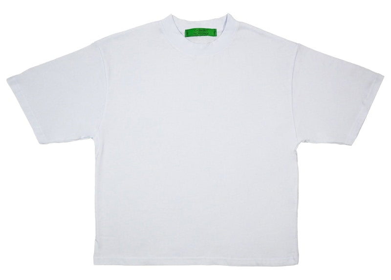 Garment Workshop Classic Boxy Fit Cotton Tee Powder White