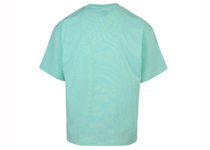 Garment Workshop Double Embroidery T-Shirt Viridian Green