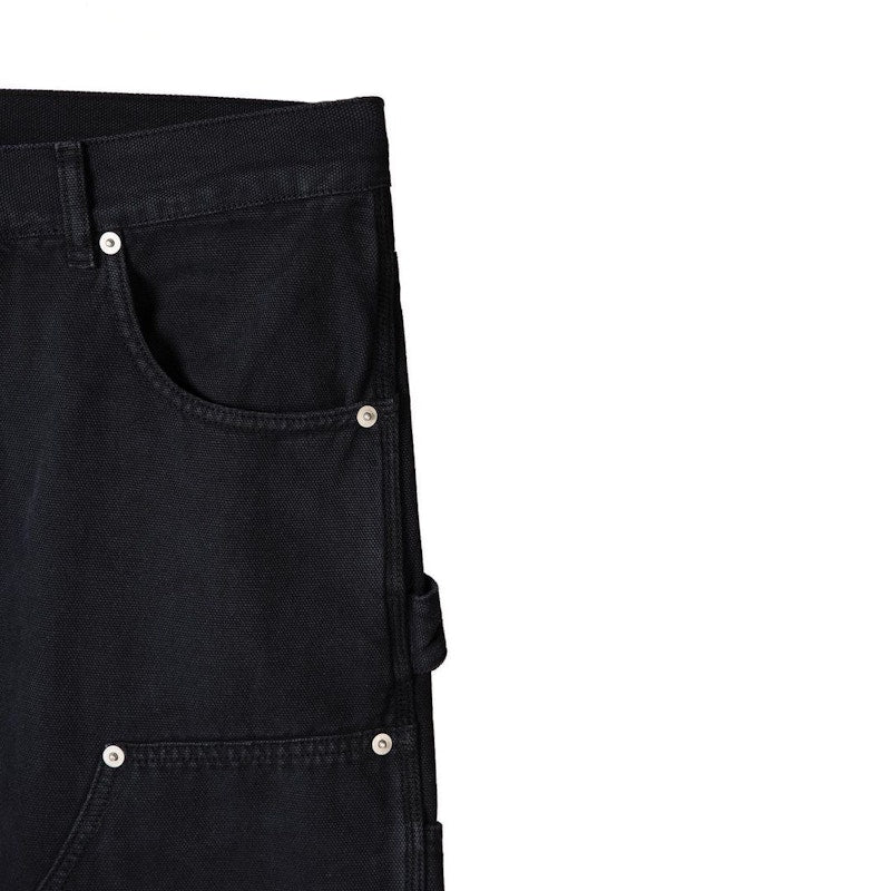 Garment Workshop Double-Knee Carpenter Jeans Washed Black