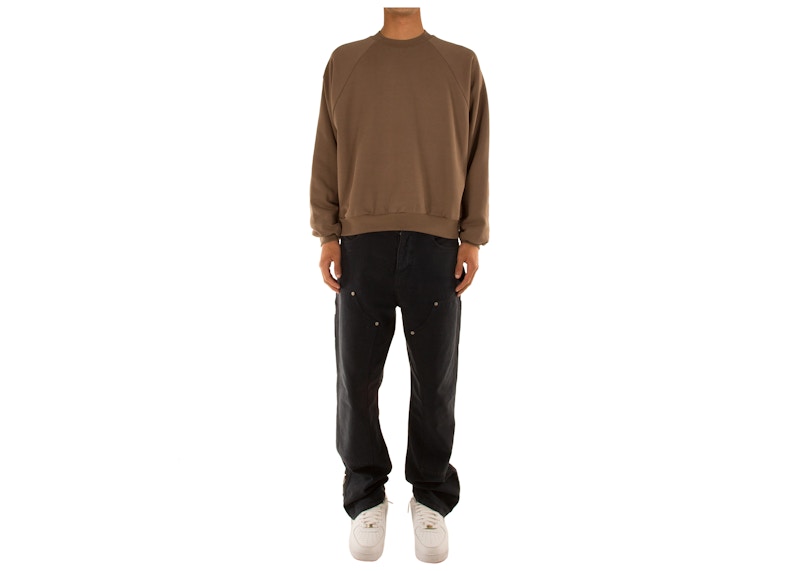 Garment Workshop Double Layer Crewneck Mocha Brown