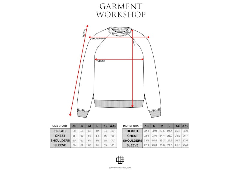 Garment Workshop Double Layer Crewneck Royal Blue