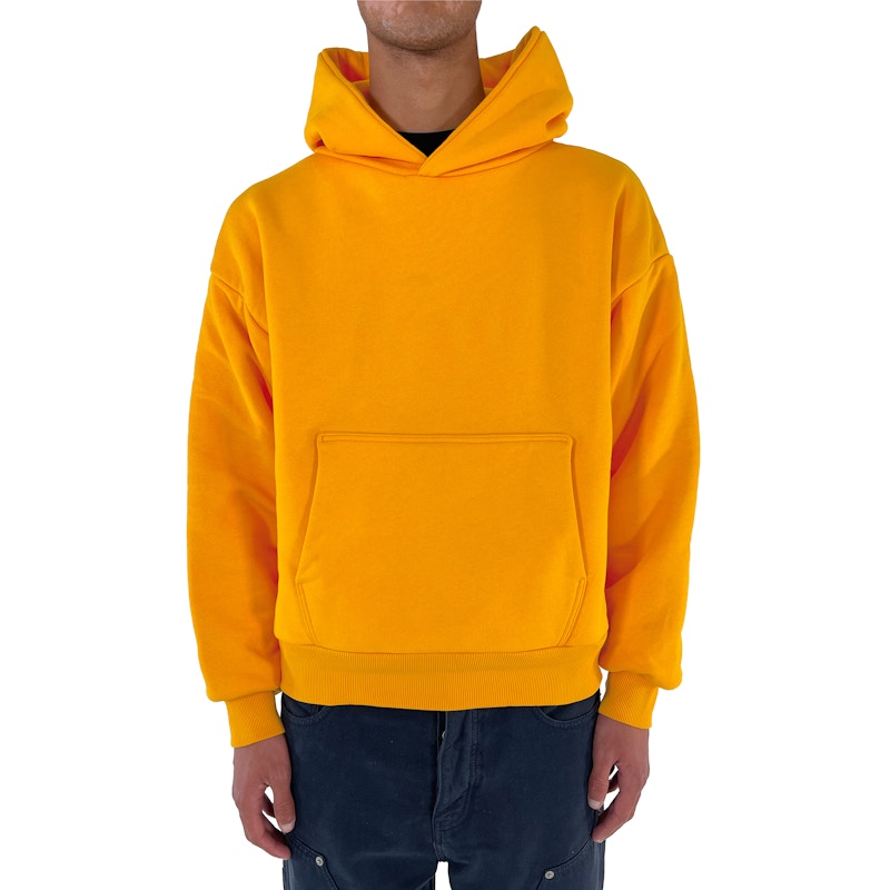 Garment Workshop Double Layer Hoodie Taxi Yellow