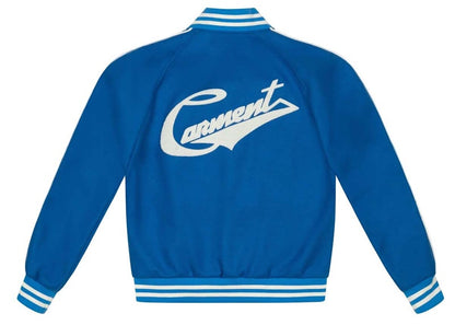 Garment Workshop Enamel Pin College Jacket Brady Blue