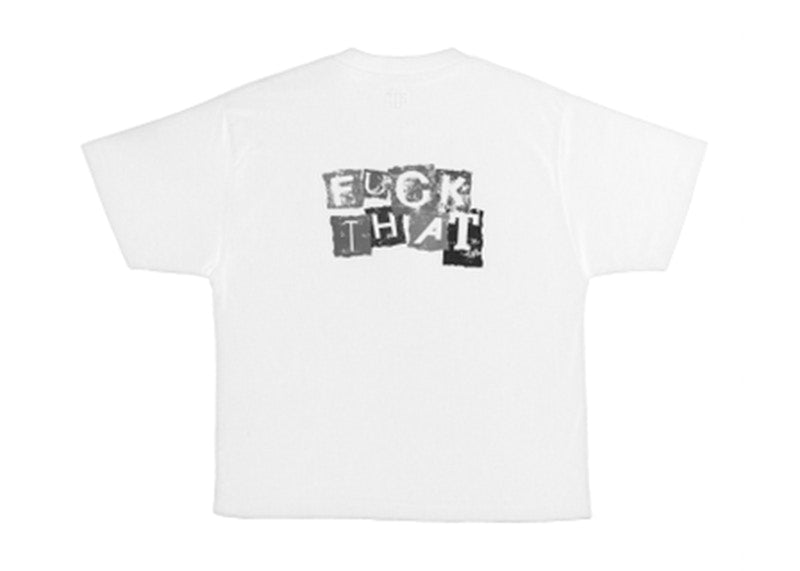 Garment Workshop "Fuck This/Fuck That" Boxy Tee White