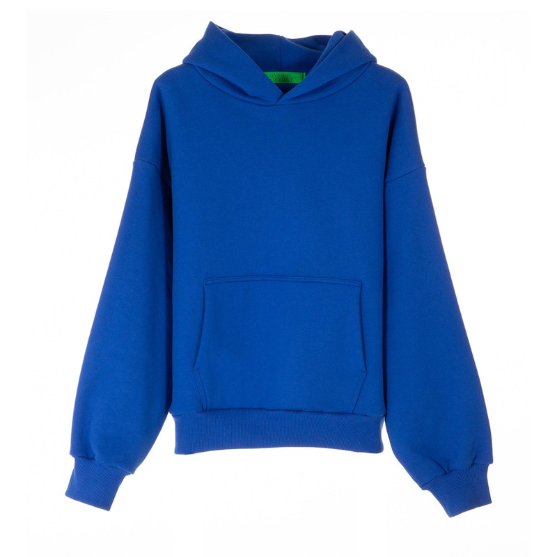 Garment Workshop Double Layer Hoodie Royal Blue