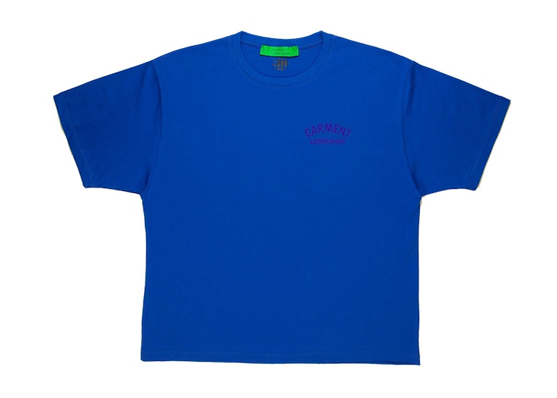 Garment Workshop "If You Know/You Know" Boxy Tee Blue