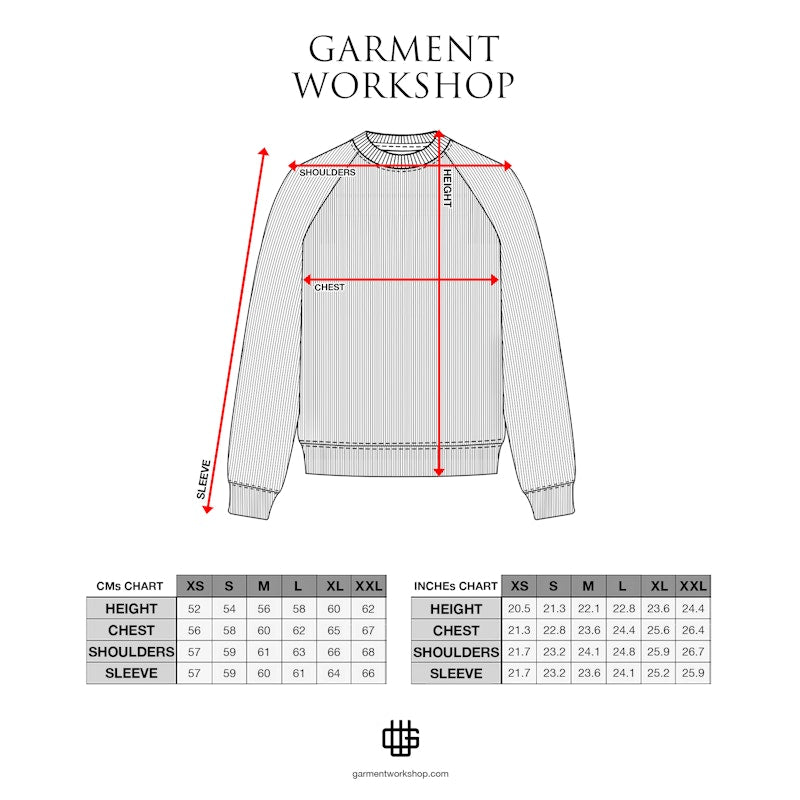 Garment Workshop Knitted Crewneck Sweater Blue Royal