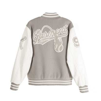 Garment Workshop Major League College Jacket Sports Grey