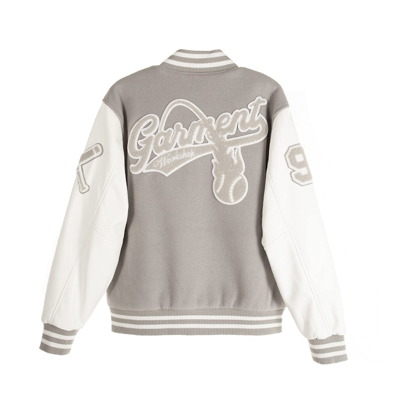 Garment Workshop Major League College Jacket Sports Grey