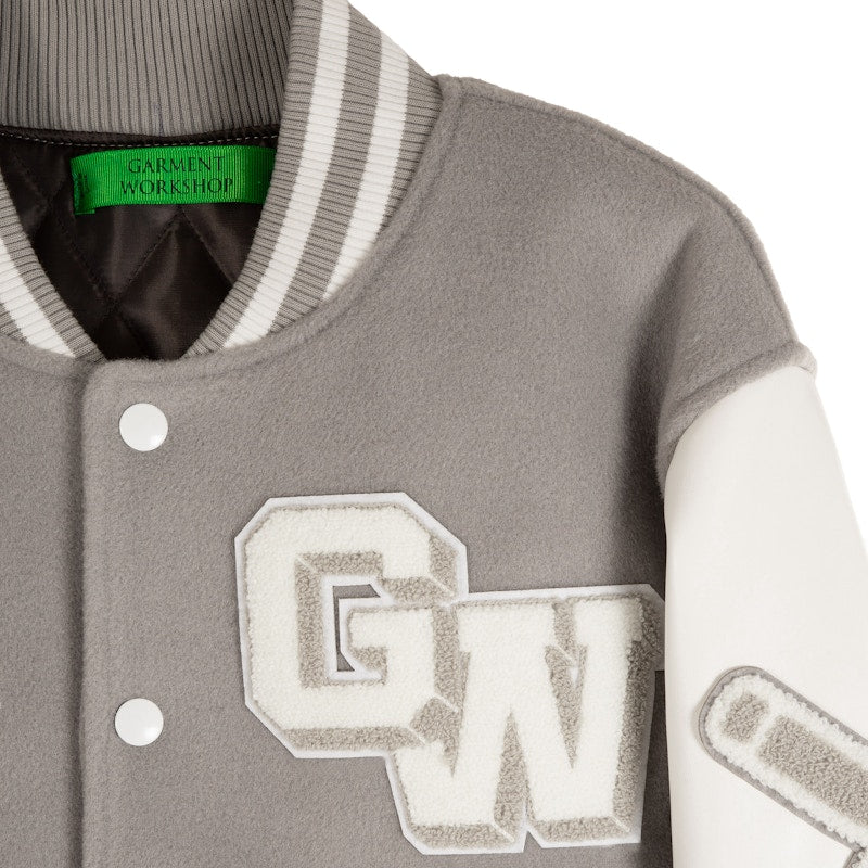 Garment Workshop Major League College Jacket Sports Grey