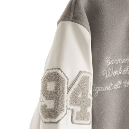 Garment Workshop Major League College Jacket Sports Grey