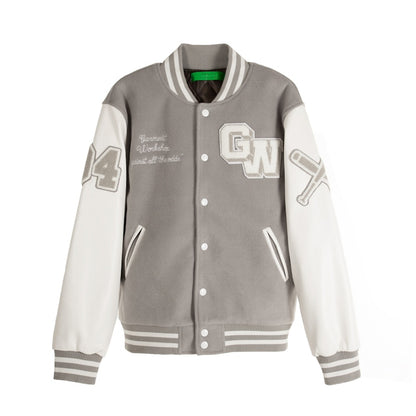 Garment Workshop Major League College Jacket Sports Grey
