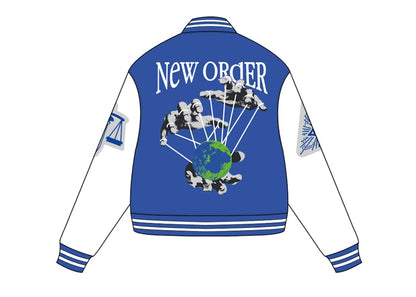 Garment Workshop "New Order" College Jacket (In-store) Royal Blue