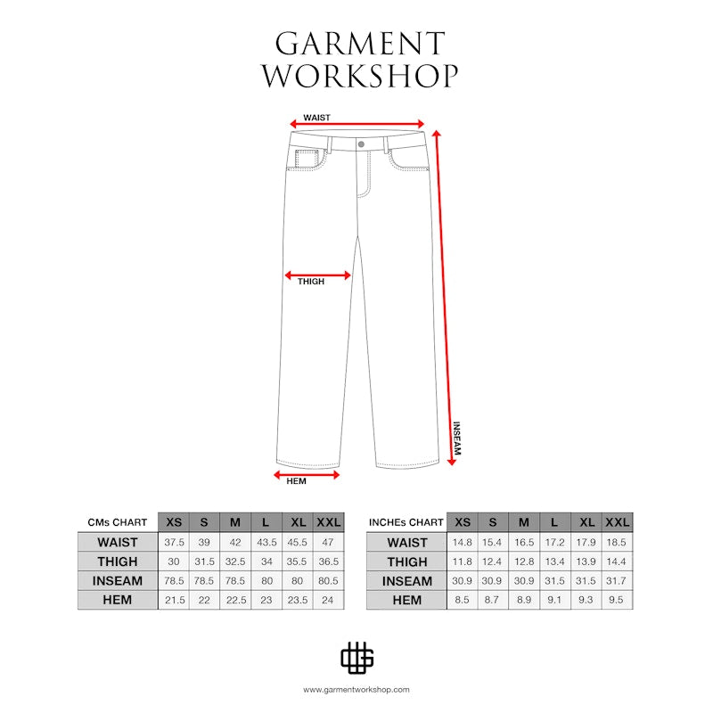 Garment Workshop Plain Denim Stonewashed