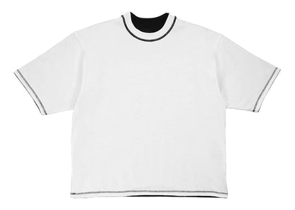 Garment Workshop Reversible Double Layer Tee (In-store) Black/White