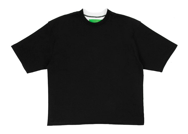 Garment Workshop Reversible Double Layer Tee (In-store) Black/White