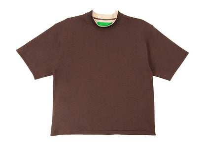 Garment Workshop Reversible Double Layer Tee (In-store) Dune Sand/Rust Brown
