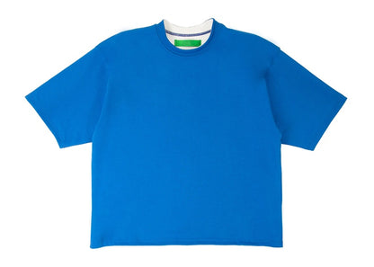 Garment Workshop Reversible Double Layer Tee (In-store) Royal Blue/Cream
