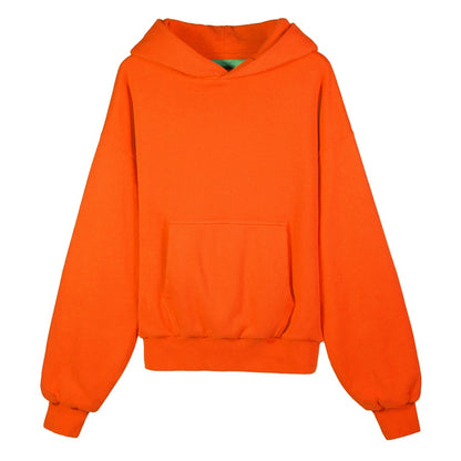 Garment Workshop Double Layer Reversible Hoodie Halloween Orange