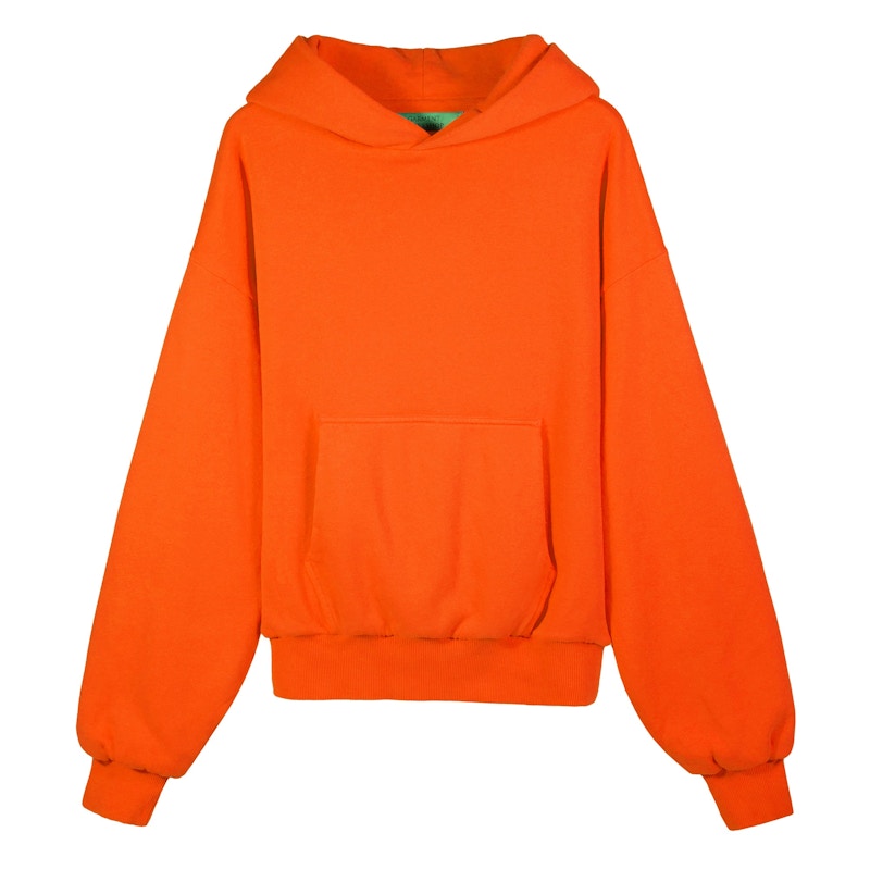 Garment Workshop Double Layer Reversible Hoodie Halloween Orange