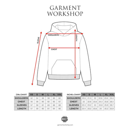 Garment Workshop Double Layer Hoodie Royal Blue