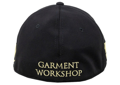 Garment Workshop x Sick Luke Embroidered Trucker Hat Black