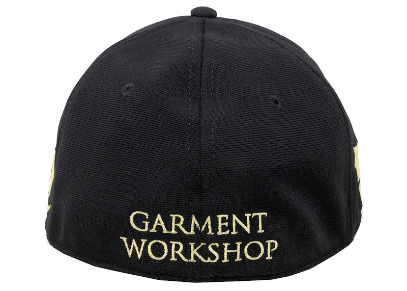 Garment Workshop x Sick Luke Embroidered Trucker Hat Black