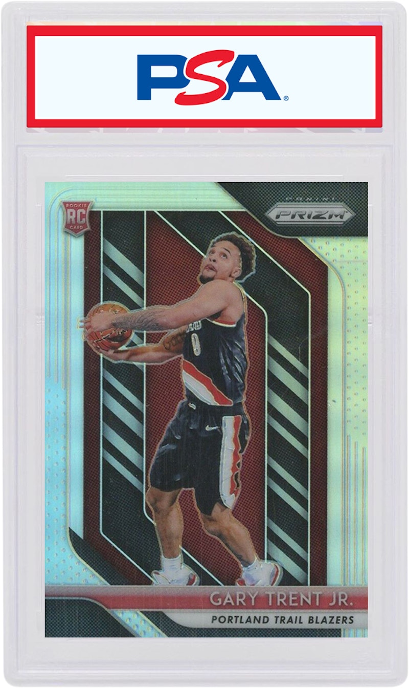 Gary Trent Jr. 2018 Panini Prizm Silver Rookie #71 (PSA or BGS Graded)
