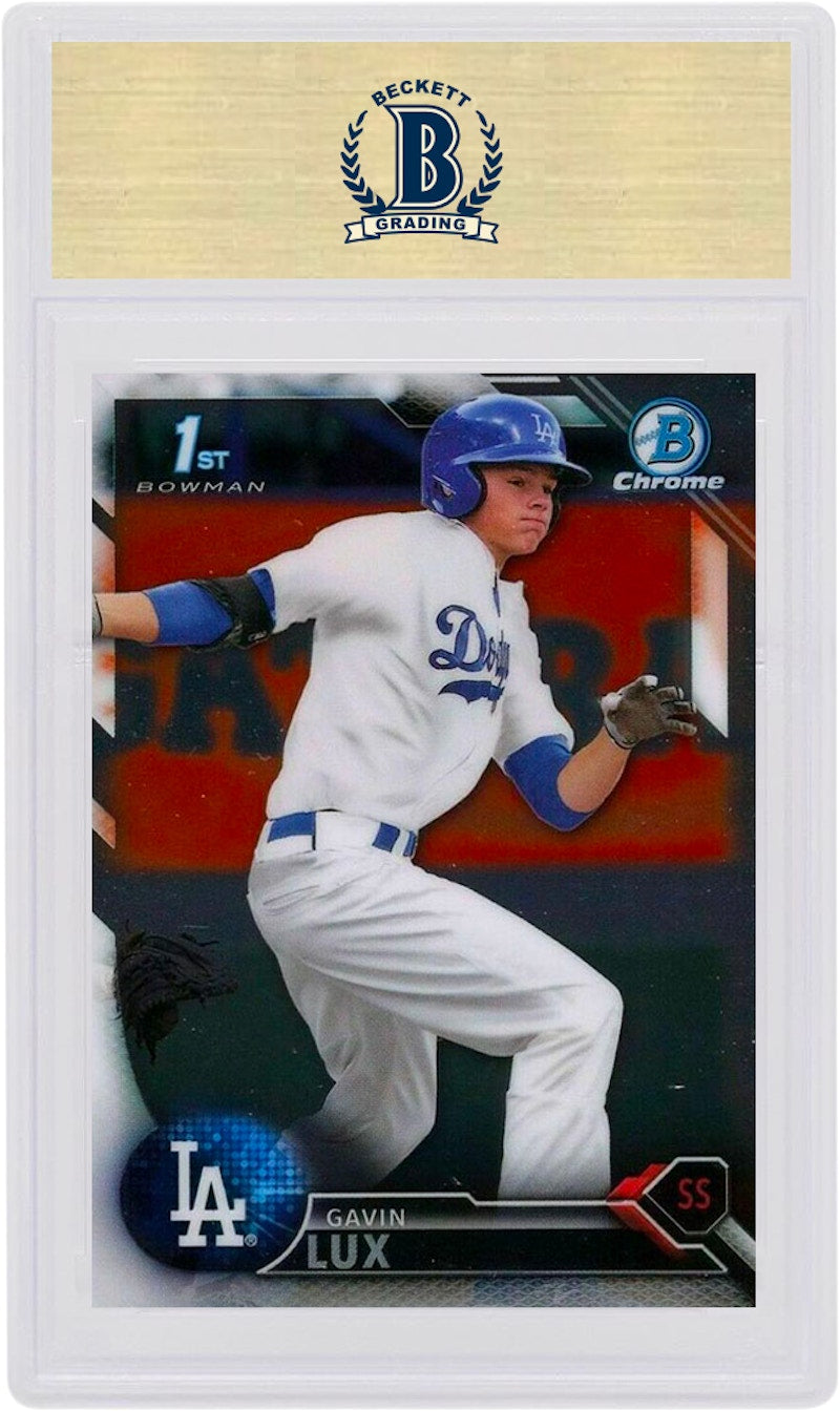 Gavin Lux 2016 Bowman Draft Chrome #BDC67 (PSA or BGS Graded)