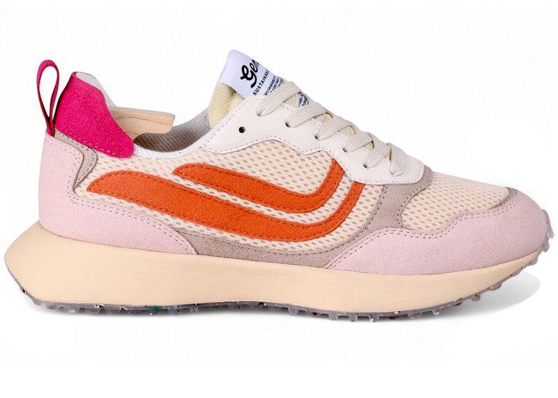 Genesis Footwear G-Marathon Multi Mesh Rose White Orange