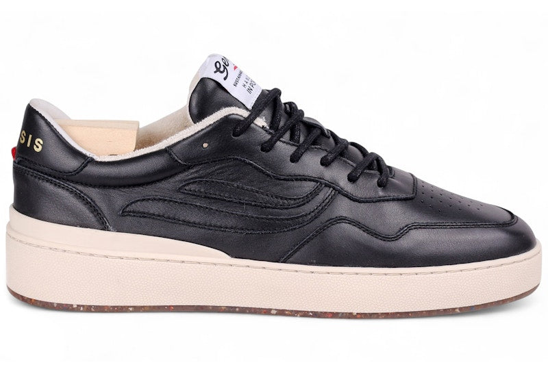 Genesis Footwear G-Soley Porto Plain Leather Black