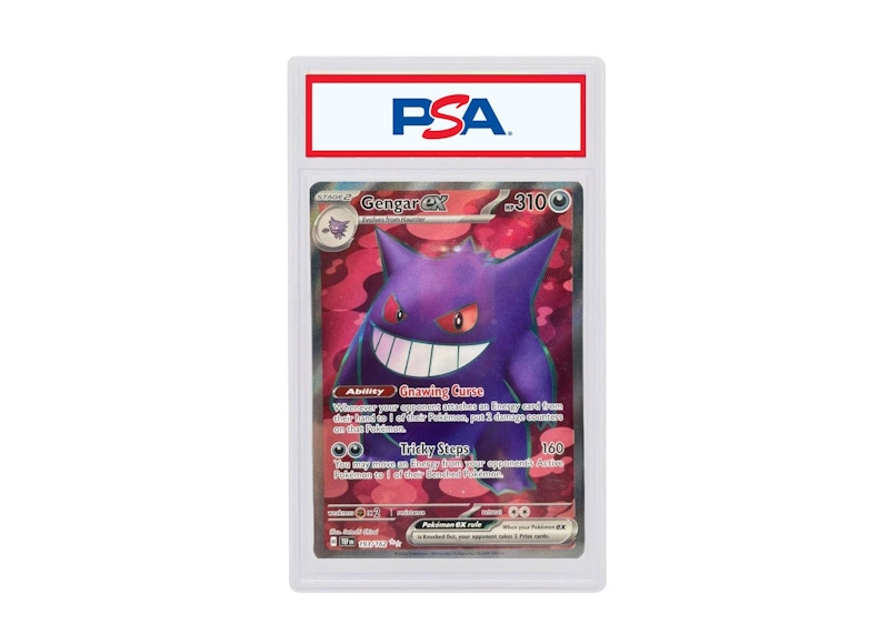 Gengar ex 2024 Pokémon T.FEN Ultra Rare #193/162 (PSA or BGS Graded)