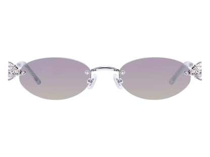Gentle Monster Orora 02(VYG) Sunglasses Silver/Violet