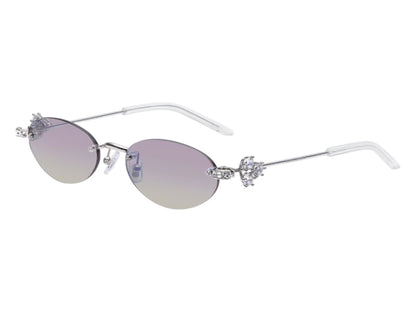 Gentle Monster Orora 02(VYG) Sunglasses Silver/Violet