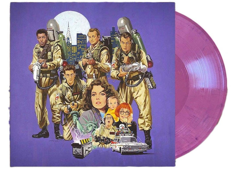 Ghostbusters 2 Original Motion Picture Soundtrack Mondo Exclusive LP Vinyl Metallic Purple