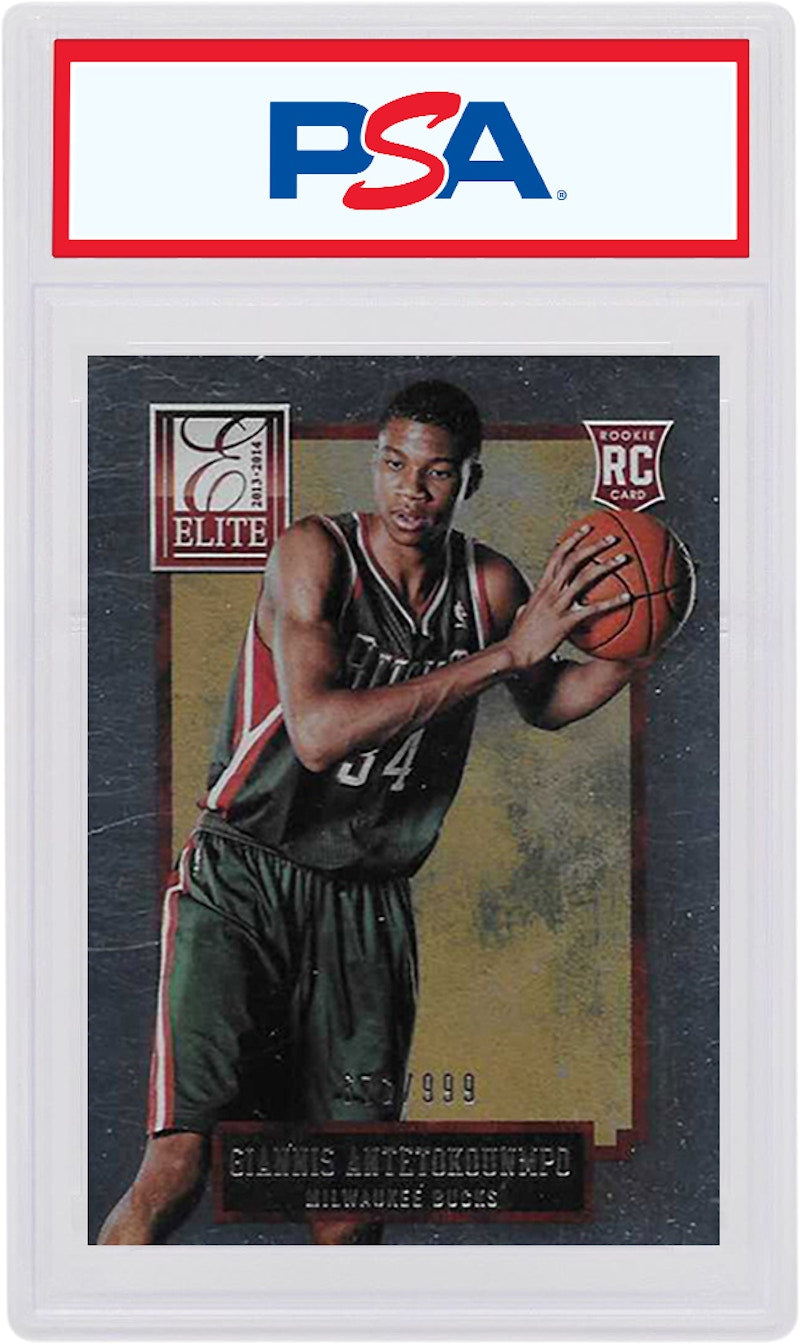 Giannis Antetokounmpo 2013 Panini Elite Rookie /999 #229 (PSA or BGS Graded)