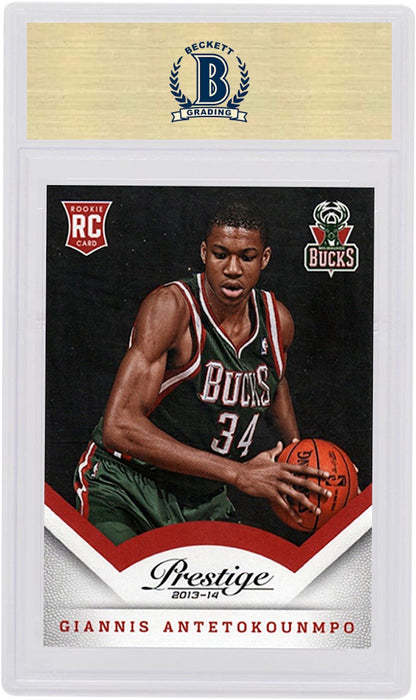 Giannis Antetokounmpo 2013 Panini Prestige Rookie #175 (PSA or BGS Graded)