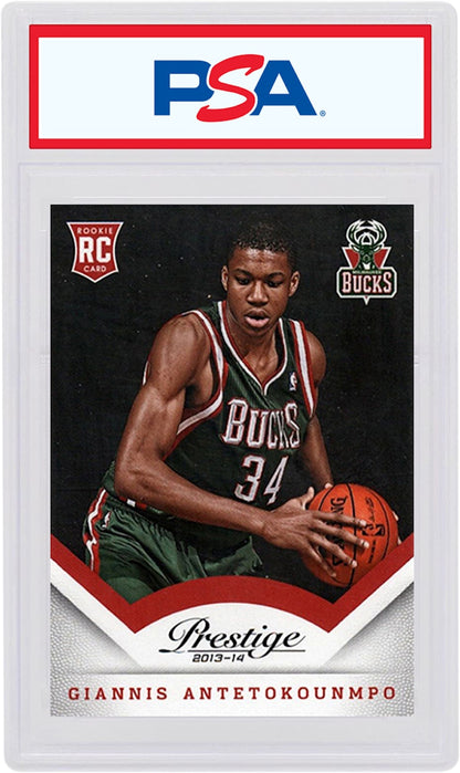 Giannis Antetokounmpo 2013 Panini Prestige Rookie #175 (PSA or BGS Graded)