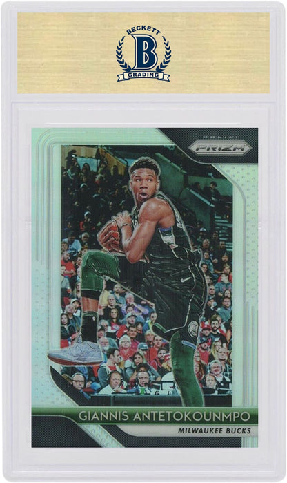 Giannis Antetokounmpo 2018 Panini Prizm Silver #296 (PSA or BGS Graded)